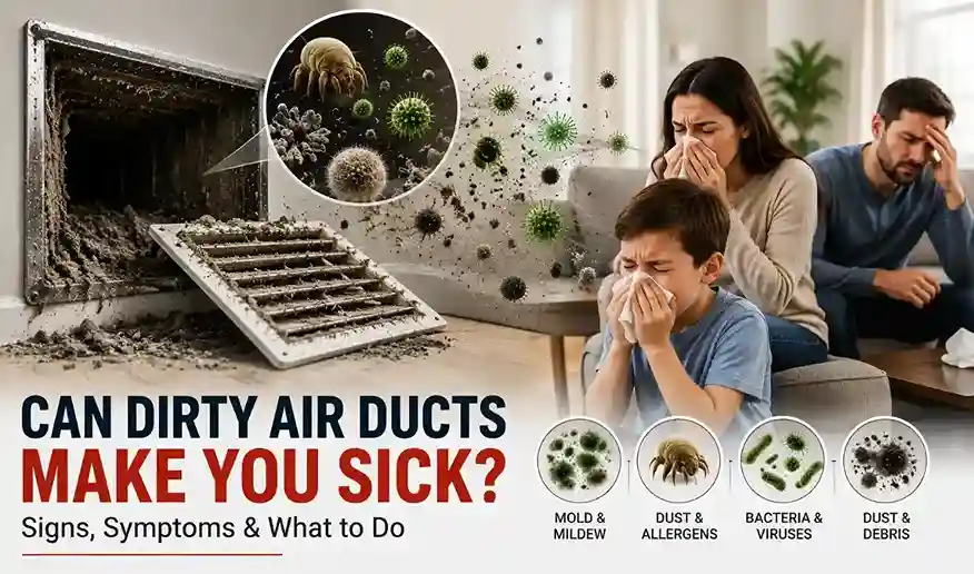 can dirty air ducts make you sick Can Dirty Air Ducts Make You Sick